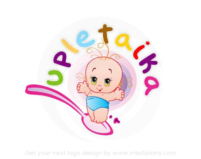 Flat Rate Children, Daycare Logos or Childcare Logos