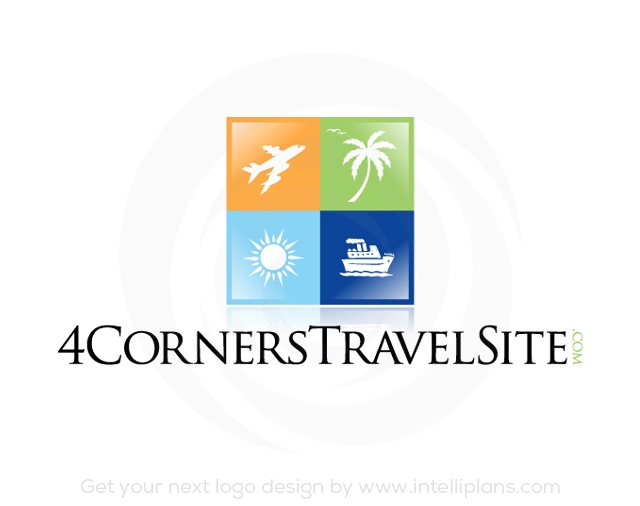 Flat Rate Travel and Tourism Logos