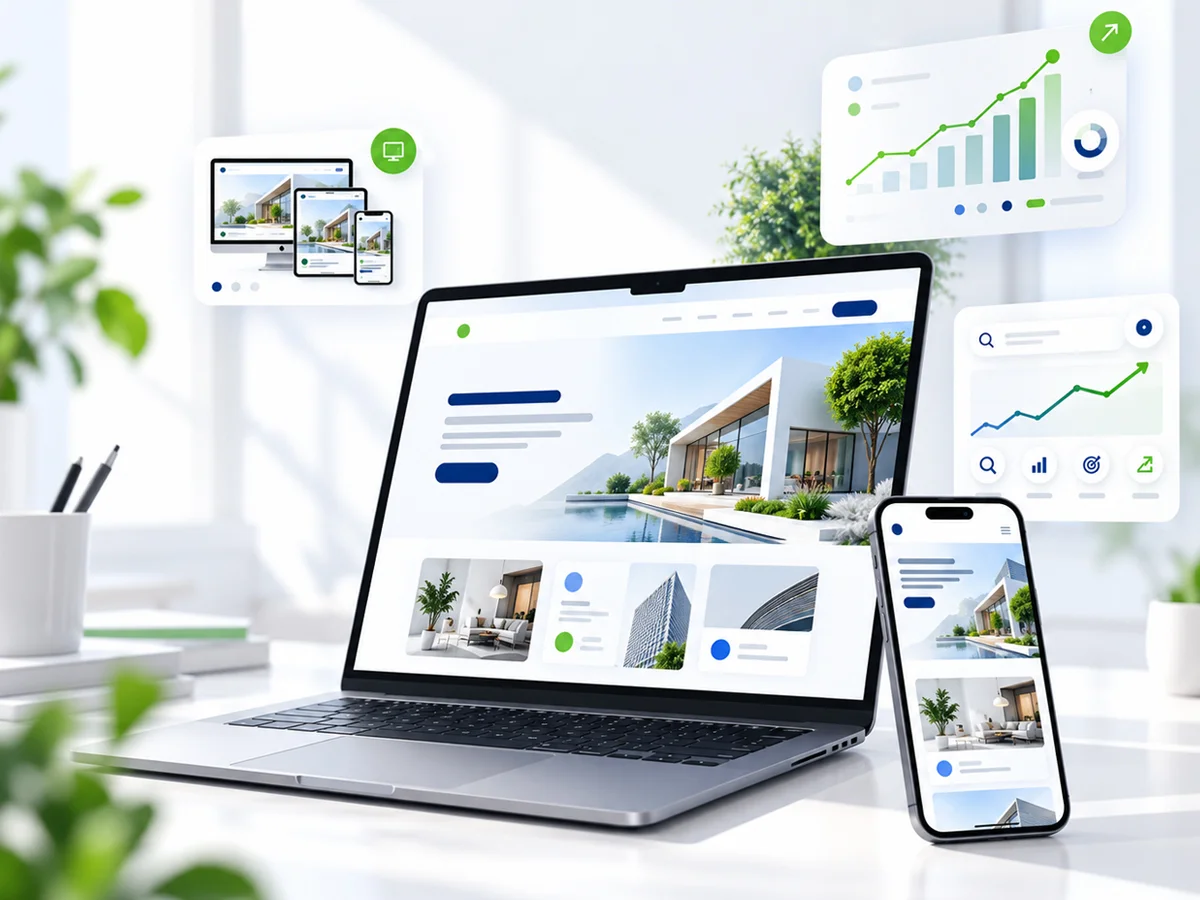 INTELLIPLANS responsive website design and digital marketing analytics visualization